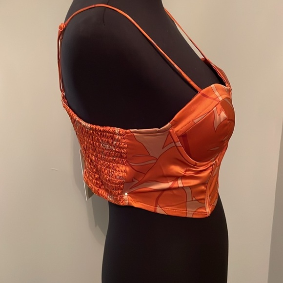 NWT RACHEL ZOE CROP TOP SIZE L - Picture 5 of 9